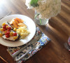 Tomatoes and Ricotta Toast