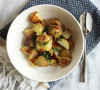 Roasted Potatoes with a Lemon Vinaigrette